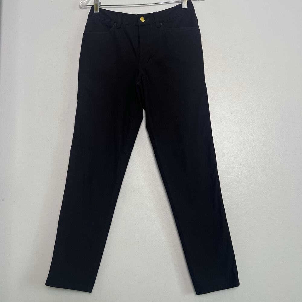 Lululemon Women's Chino Pants Black Sz 27 Office Casual